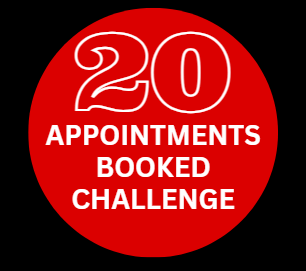 20 Appointments Booked Challenge